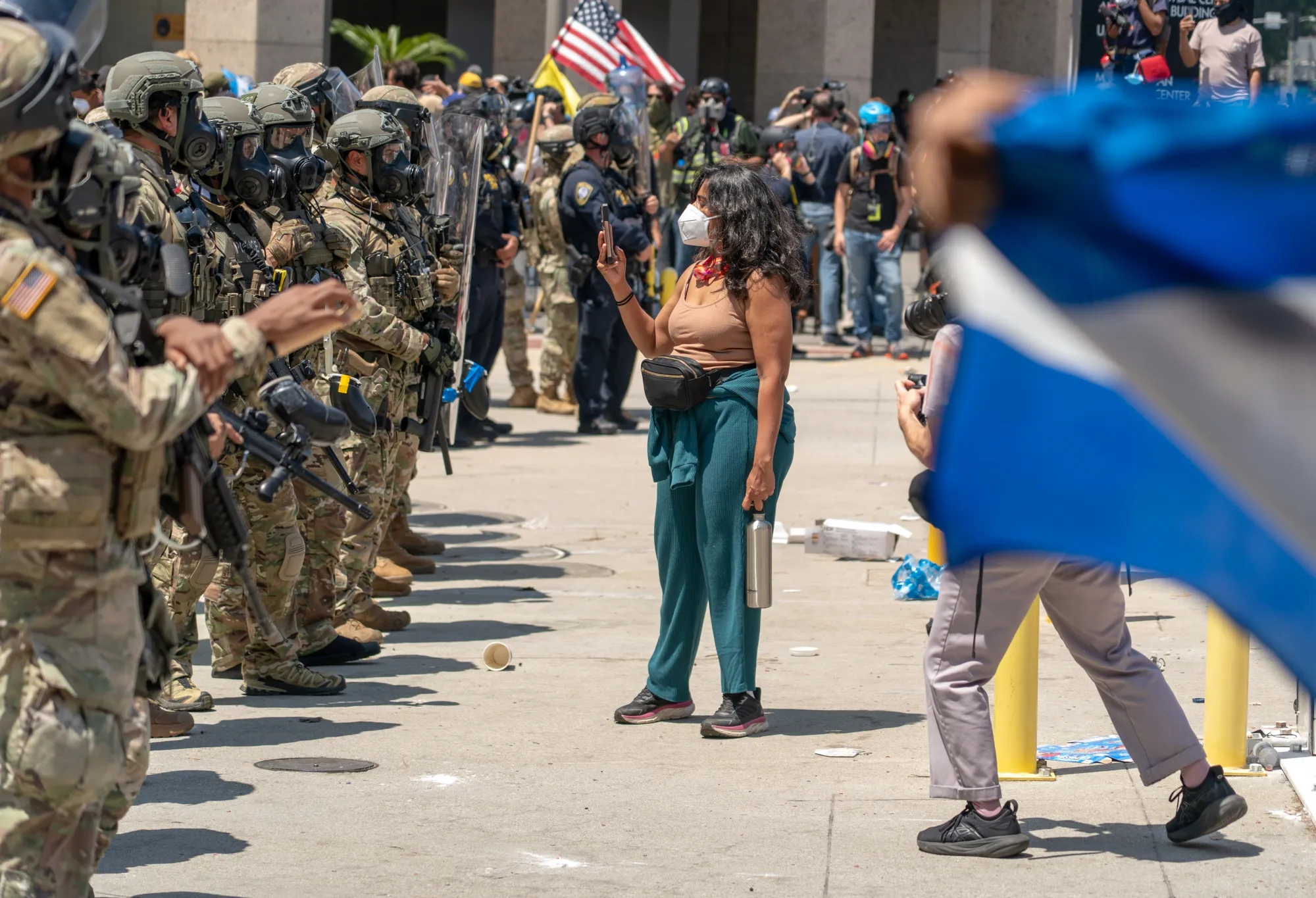 An unnecessary show of force.