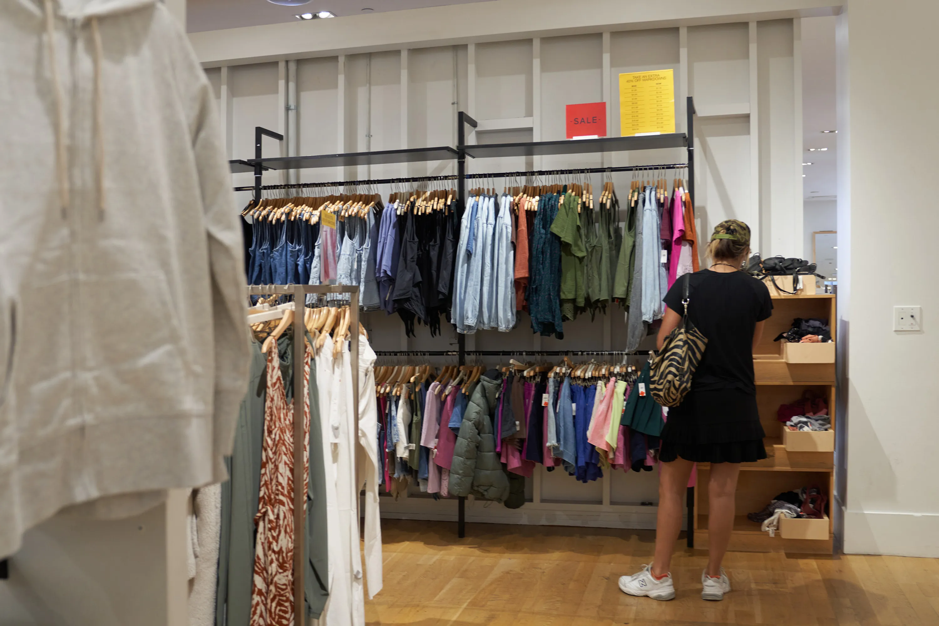 A customer&nbsp;shops at a store&nbsp;in Los Angeles, California, US.