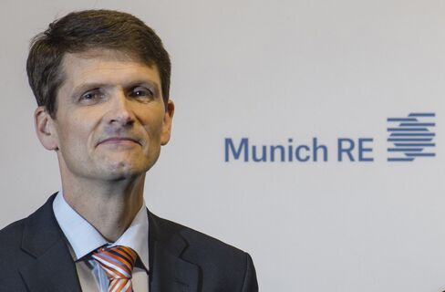 Munich Re Chief Financial Officer Joerg Schneider