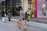 NYC Shoppers As Retail Sales In U.S. Show Impact Of Surging Gasoline Prices