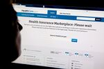 The HealthCare.gov insurance-exchange Internet site on Oct. 1