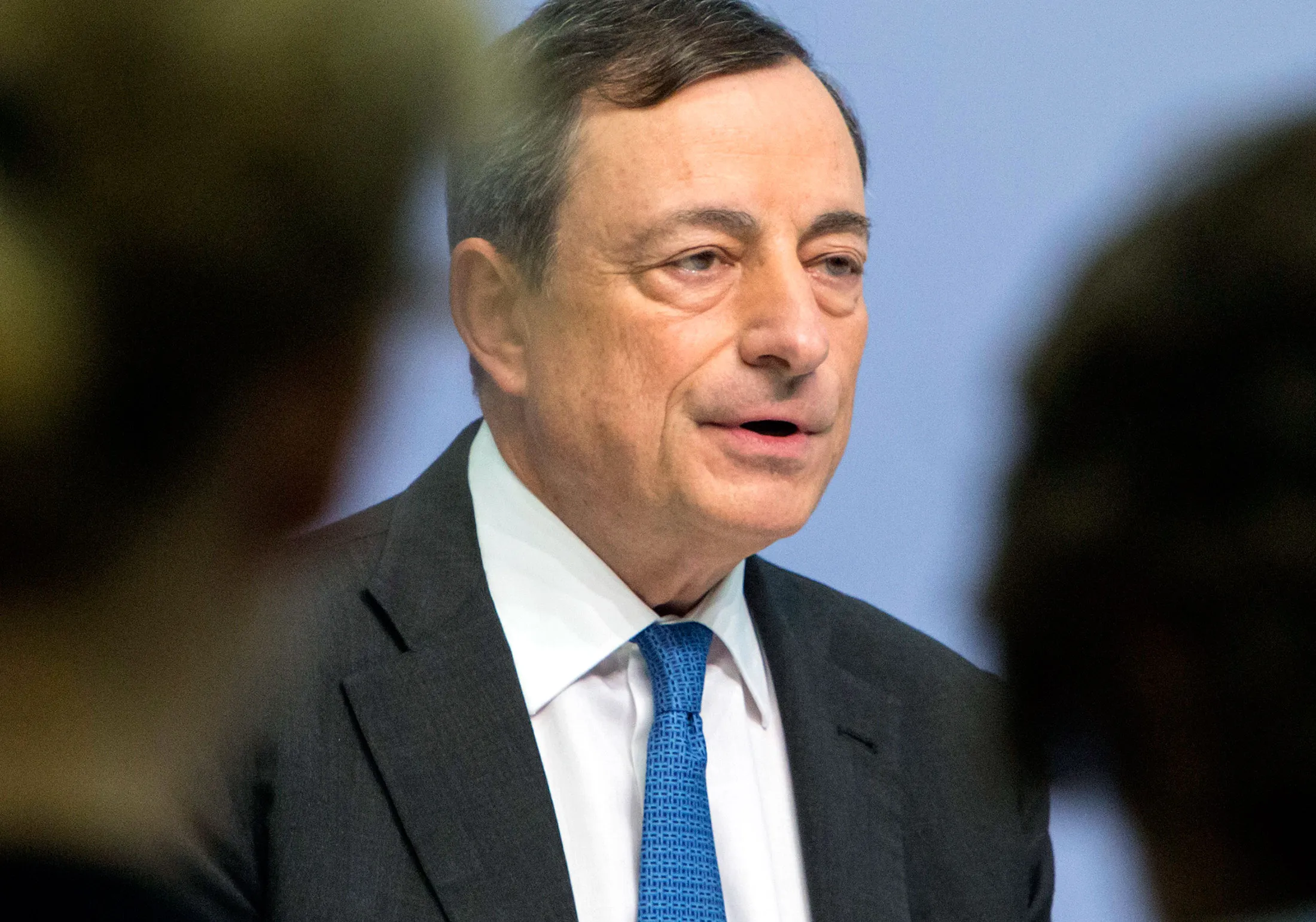 ECB President Mario Draghi intends to maintain the program, called quantitative easing, through September 2016.
