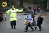 A School Crossing Patrol