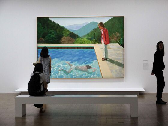 Billionaire Lewis Wins Another Big Bet as Hockney Smashes Record