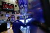 Traders At The New York Stock Exchange As Stocks, Bonds, Dollar Get Hit Amid US-Europe Clash