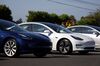 A Tesla Inc. Delivery Center As Carmaker Makes Model 3 Deliveries