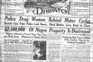 The Black Dispatch Front Page, June 1, 1921