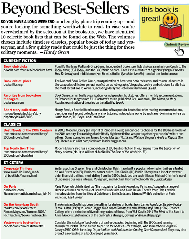 Beyond Best-Sellers