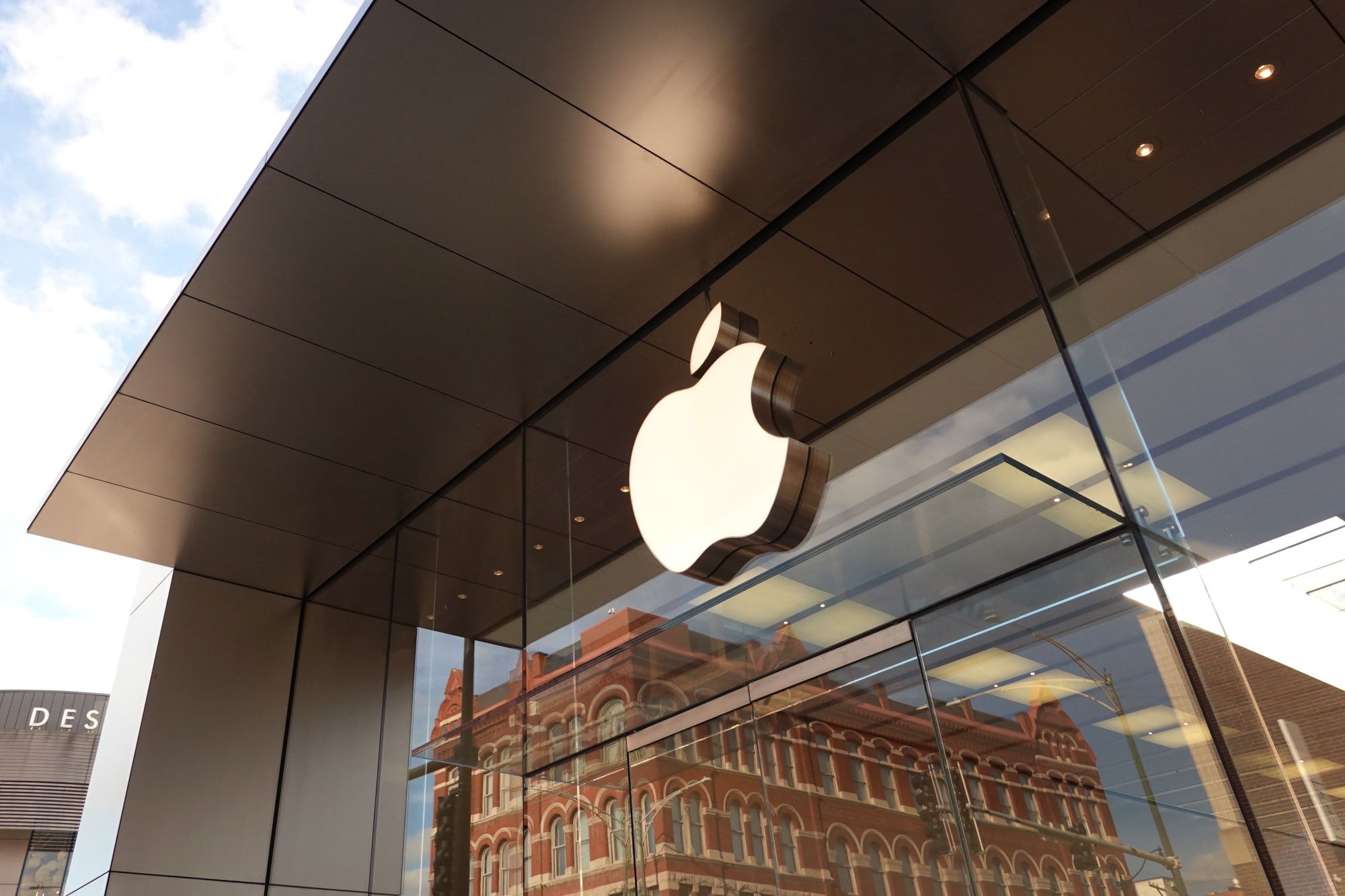 An Apple store in Chicago, Illinois.