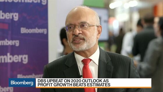 DBS CEO Sanguine on 2020 Outlook as Profit Beats Estimates