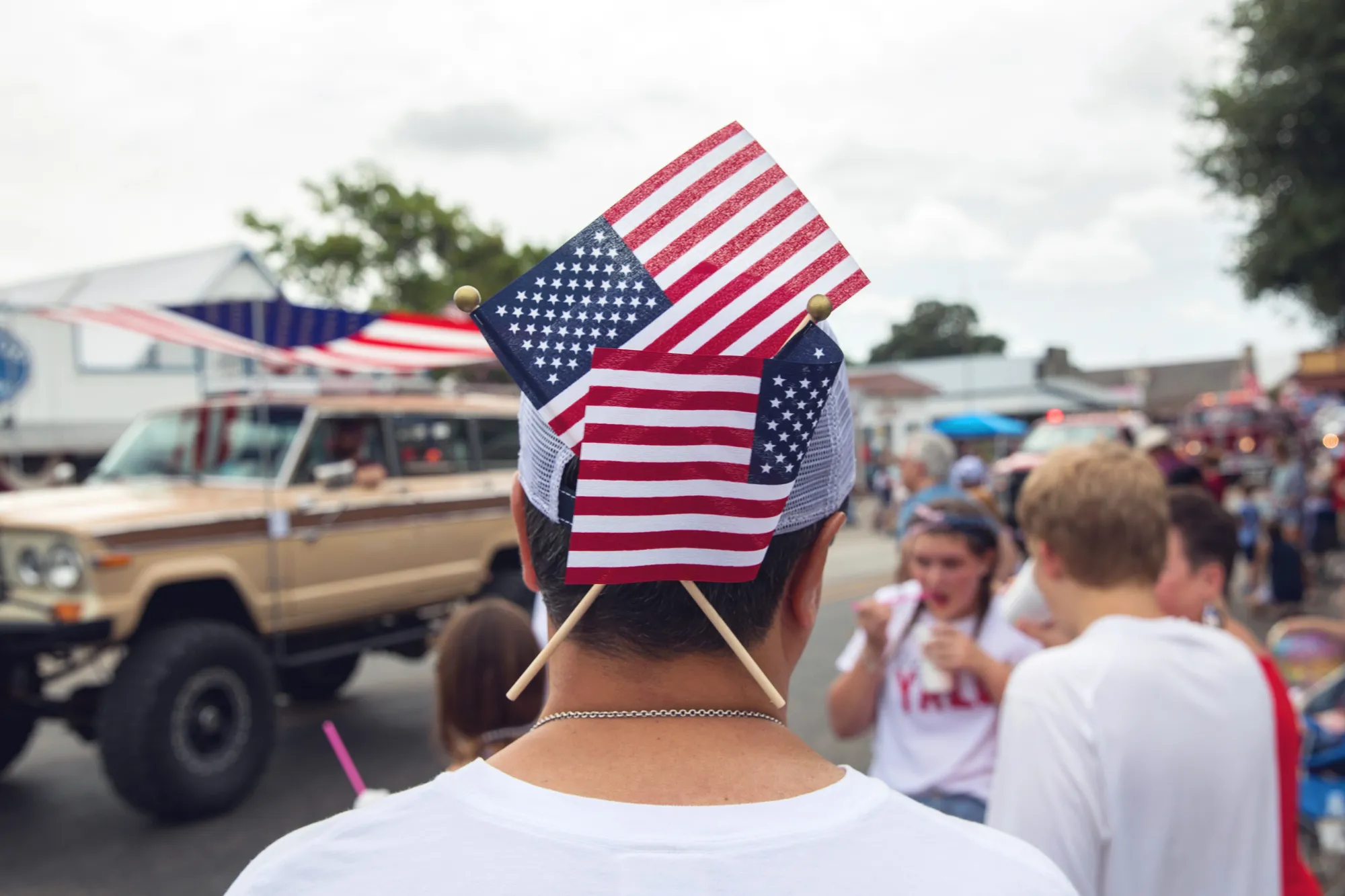 4th Of July Parade Held In Round Top, Texas