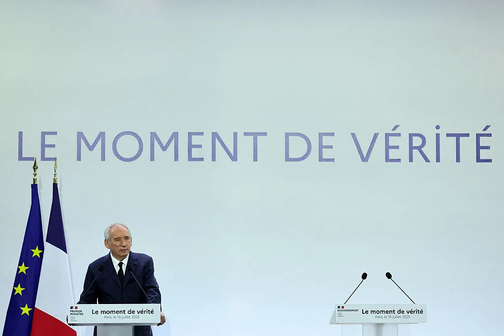 Francois Bayrou addresses the “moment of truth.”