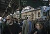 Commuters At Hoboken Terminal As NJ Transit 