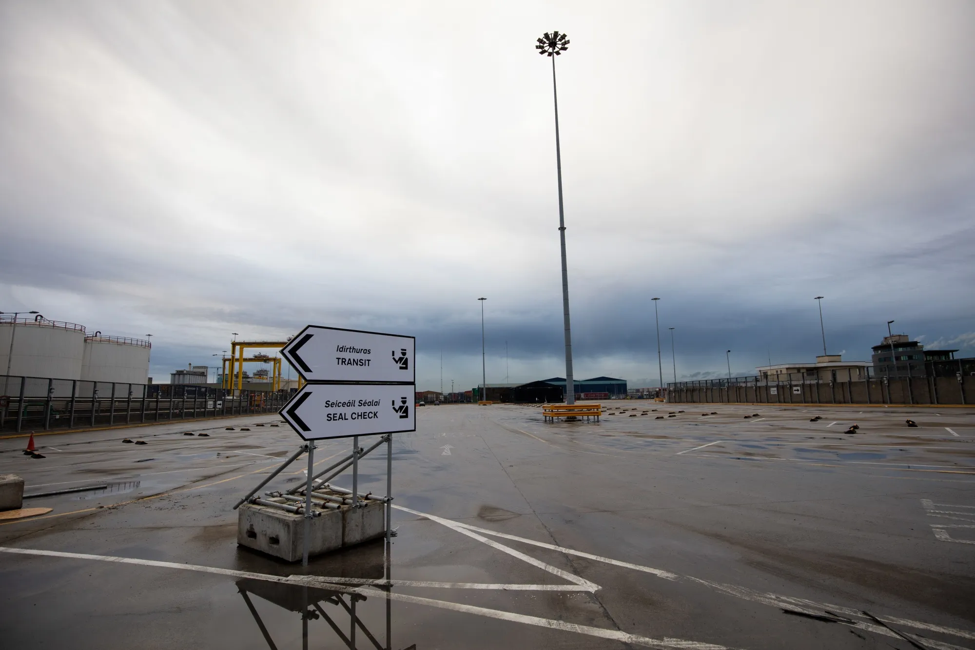 Shipping Operations at Dublin Port