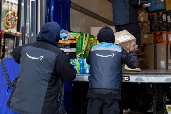 Package Deliveries As Cyber Monday Hits