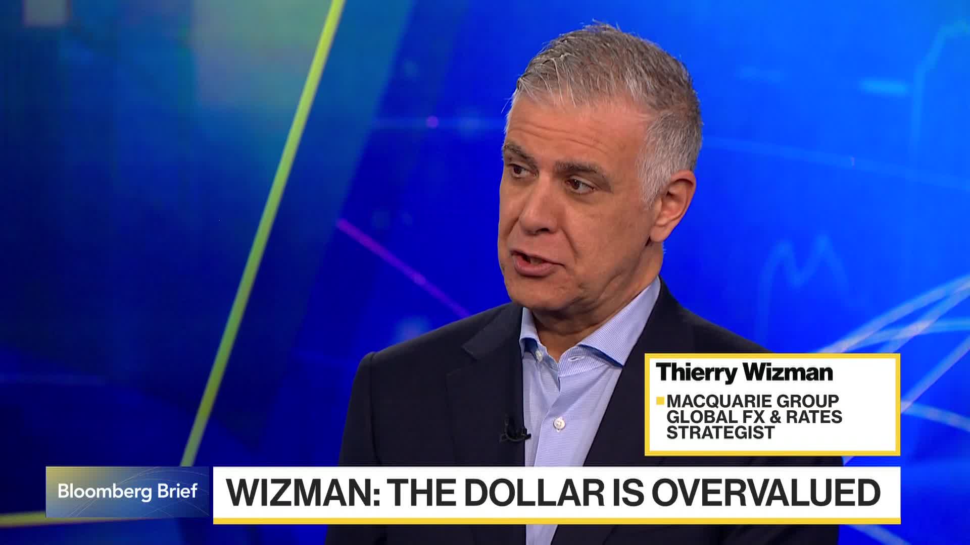 US Dollar Is Overvalued, Macquarie’s Wizman Says