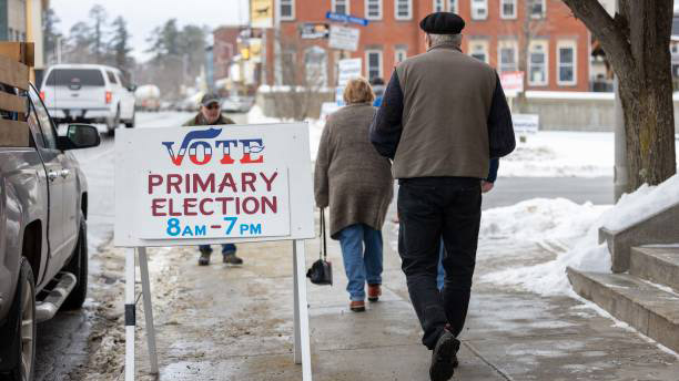 Watch Record Turnout Expected For New Hampshire Primary - Bloomberg