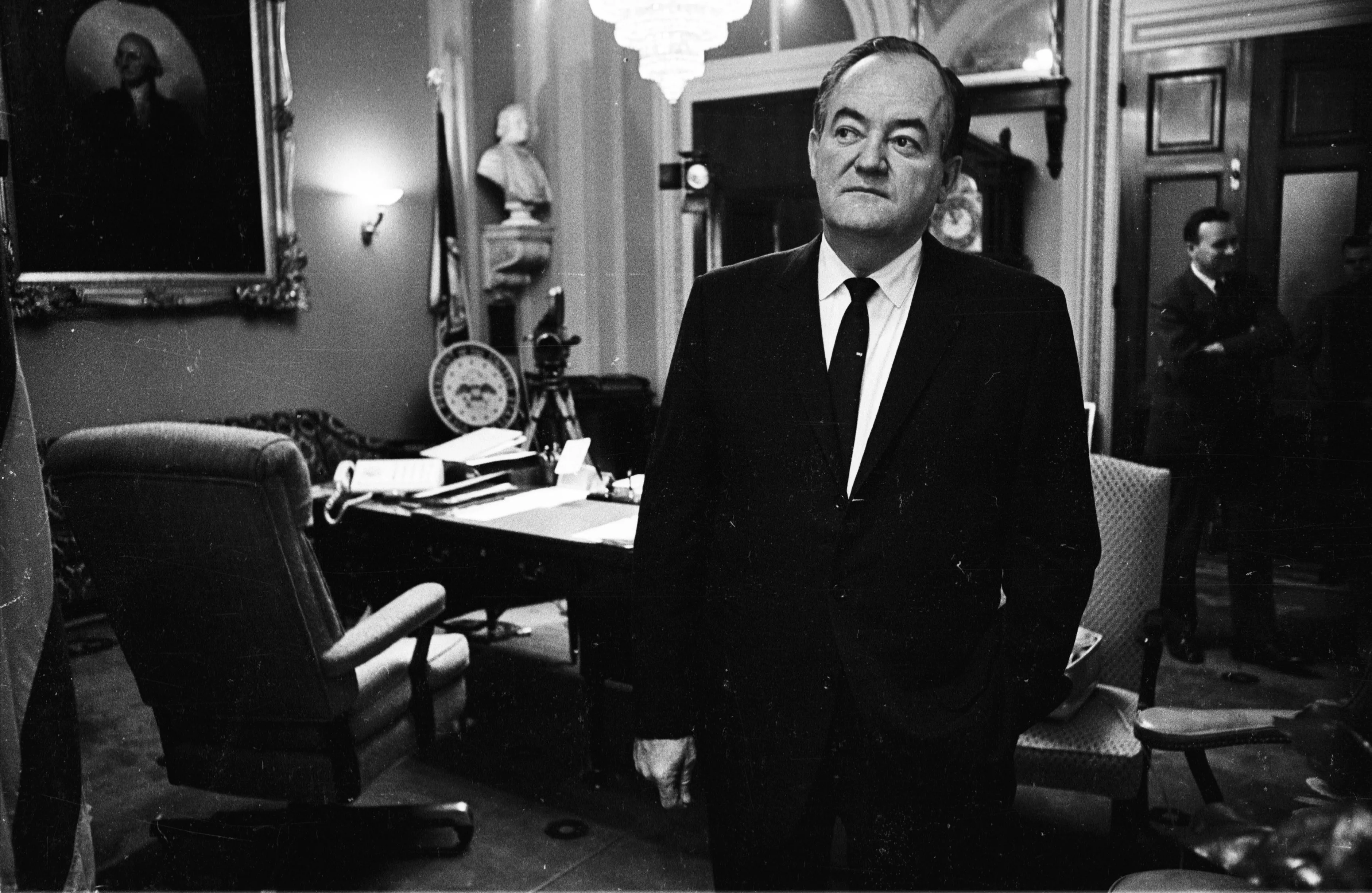 Hubert Humphrey in 1965.