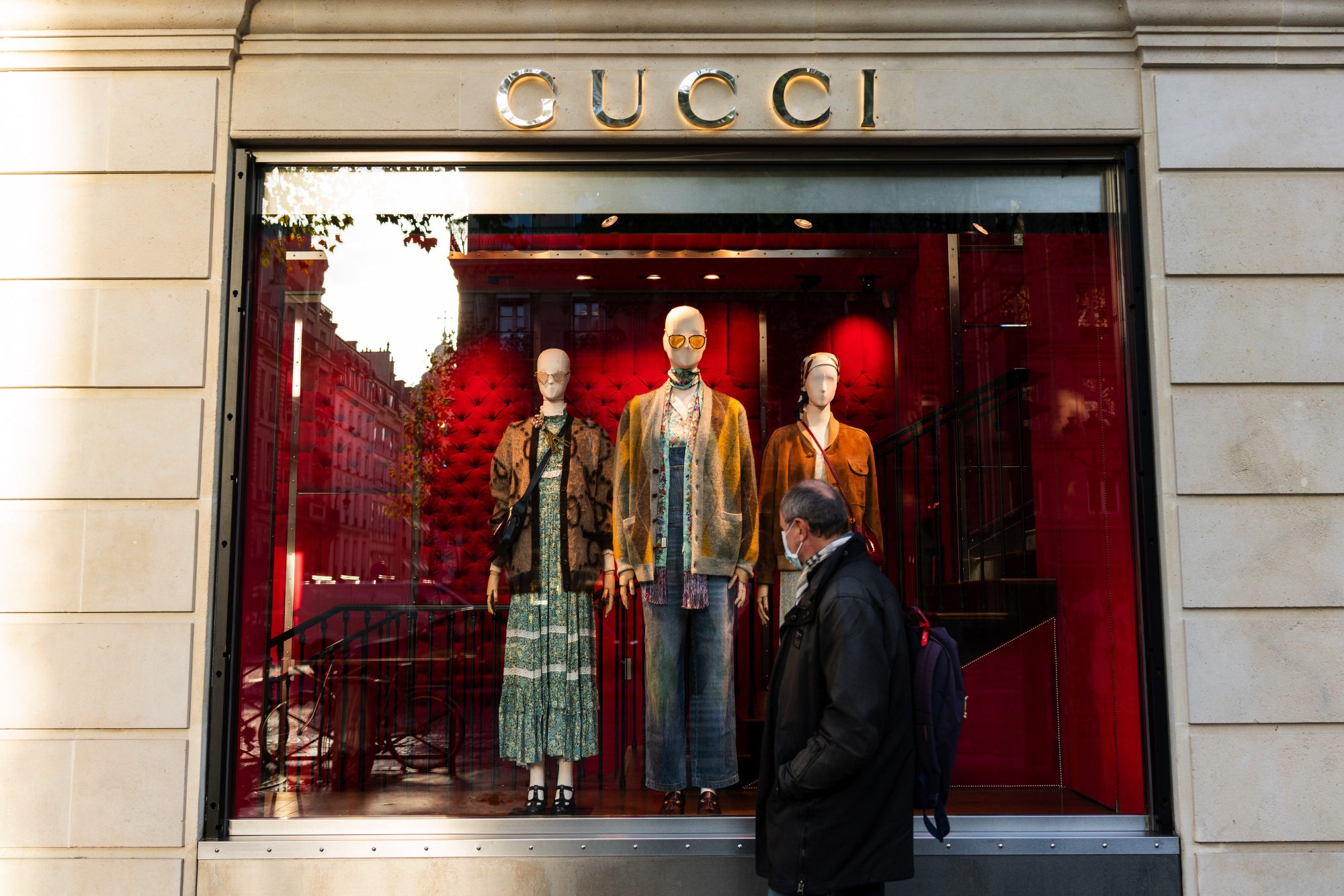 In this photo illustration, a Guccio Gucci, S.p.A. logo seen News Photo  - Getty Images