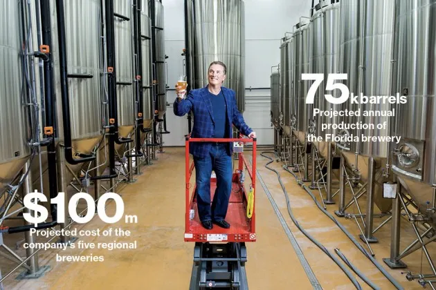 CEO Schoen opened Brew Hub’s first facility near Tampa in August