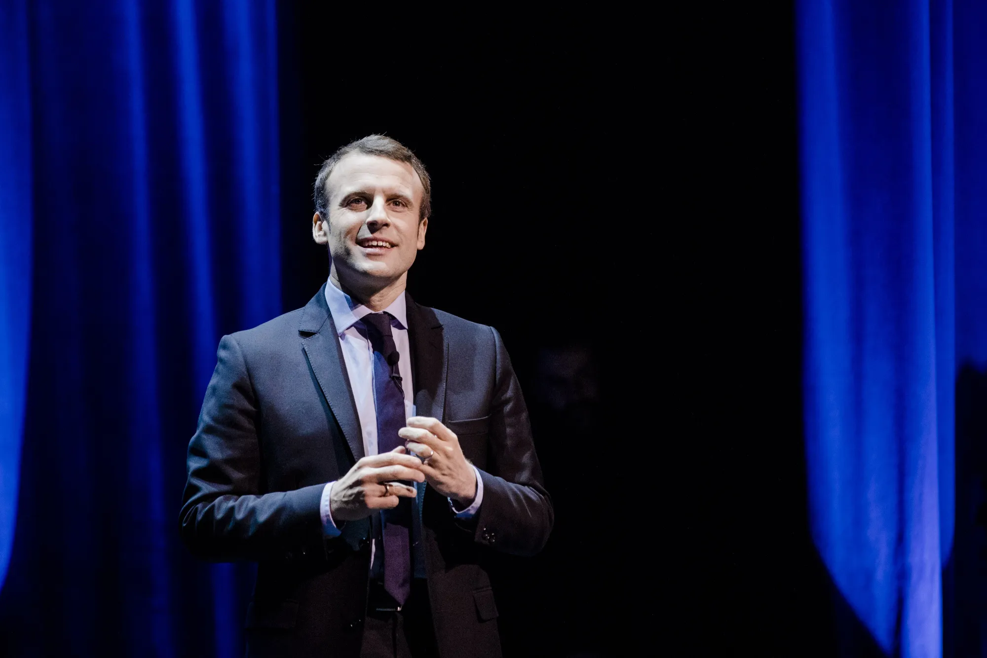 Emmanuel Macron.
