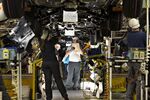Operations Inside A Subaru Production Facility Ahead Of Factory Order Figures