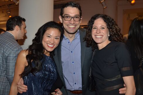 Lillian Schlein, Adam Futterman and Elissa Futterman Photographer: Amanda Gordon/Bloomberg
