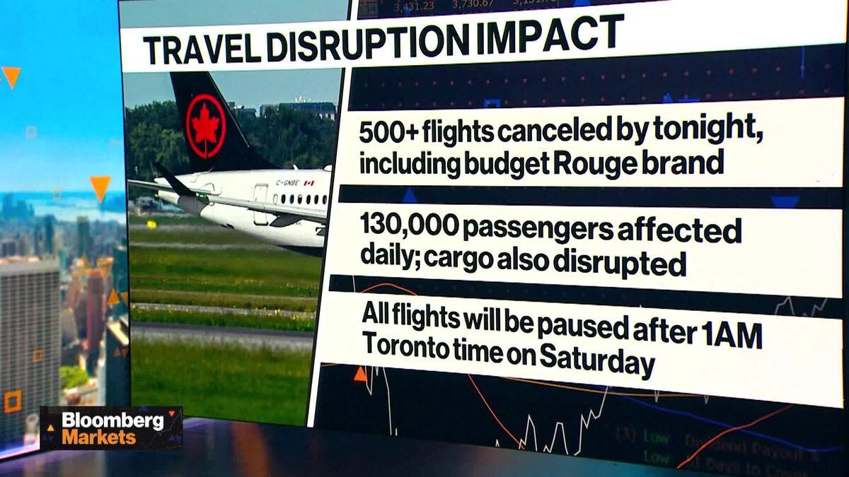 Air Canada'a Flight Attendants Plan to Strike Air Canada'a Flight Attendants Plan to Strike