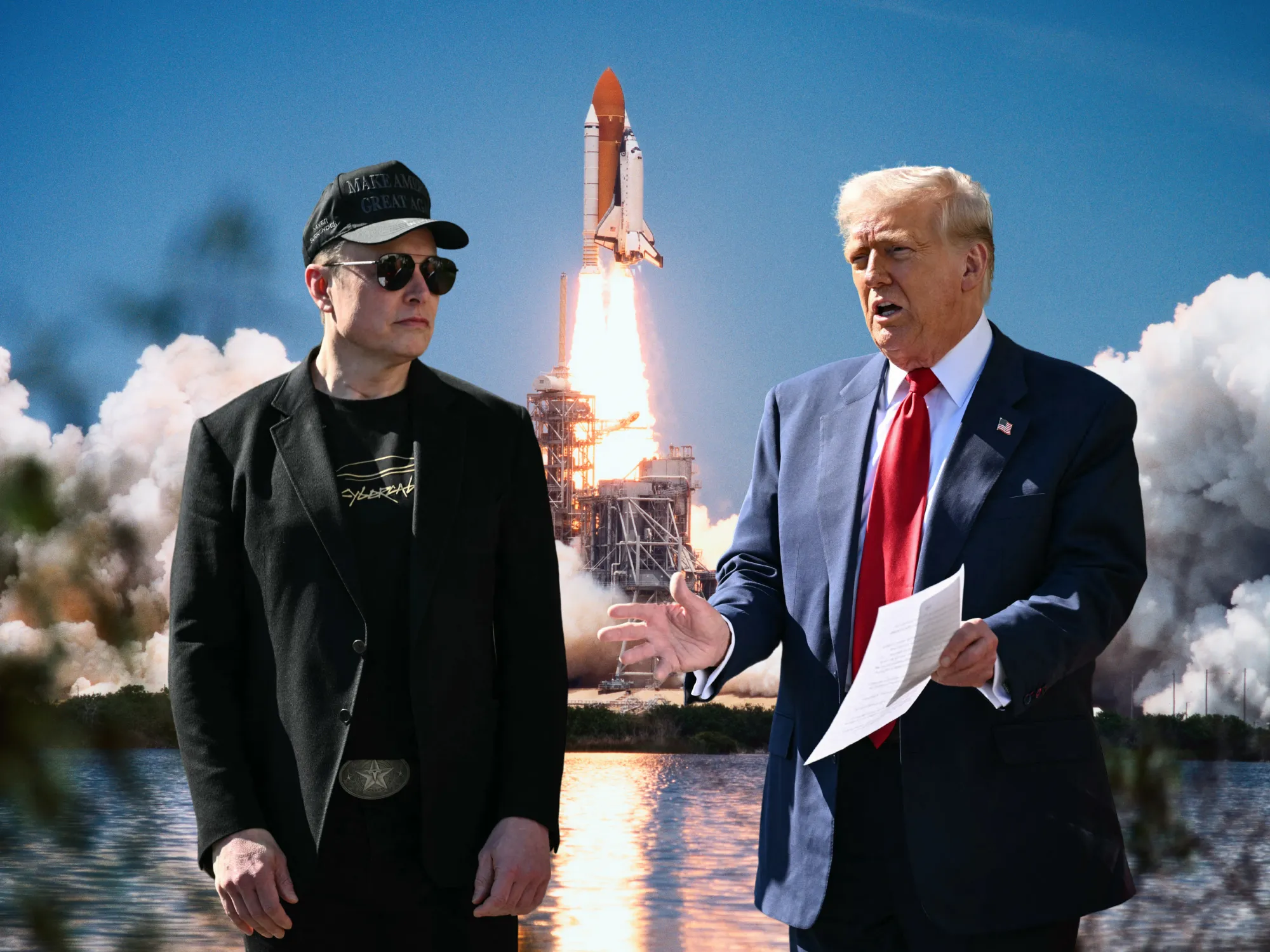 Trump Threatens SpaceX Contracts as Musk Attacks President on X - Bloomberg