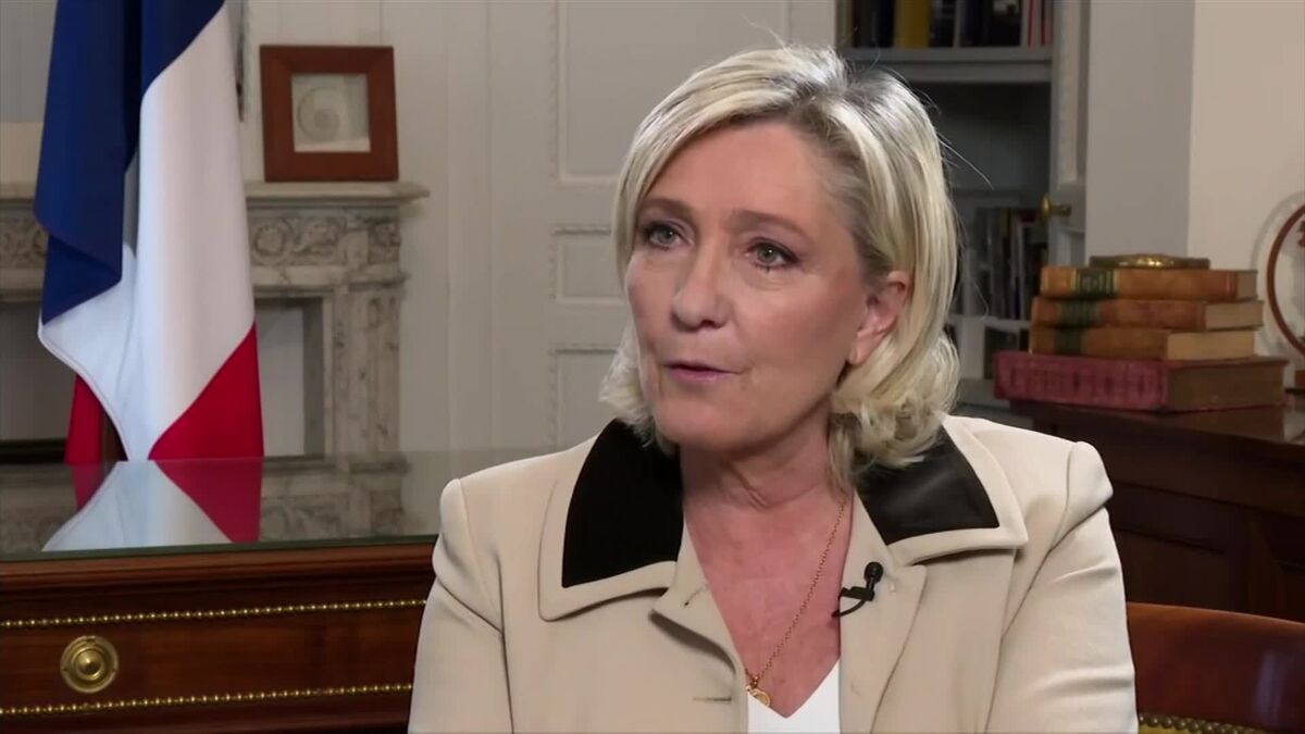 Le Pen on French Budget, Deficit, Government, Trump