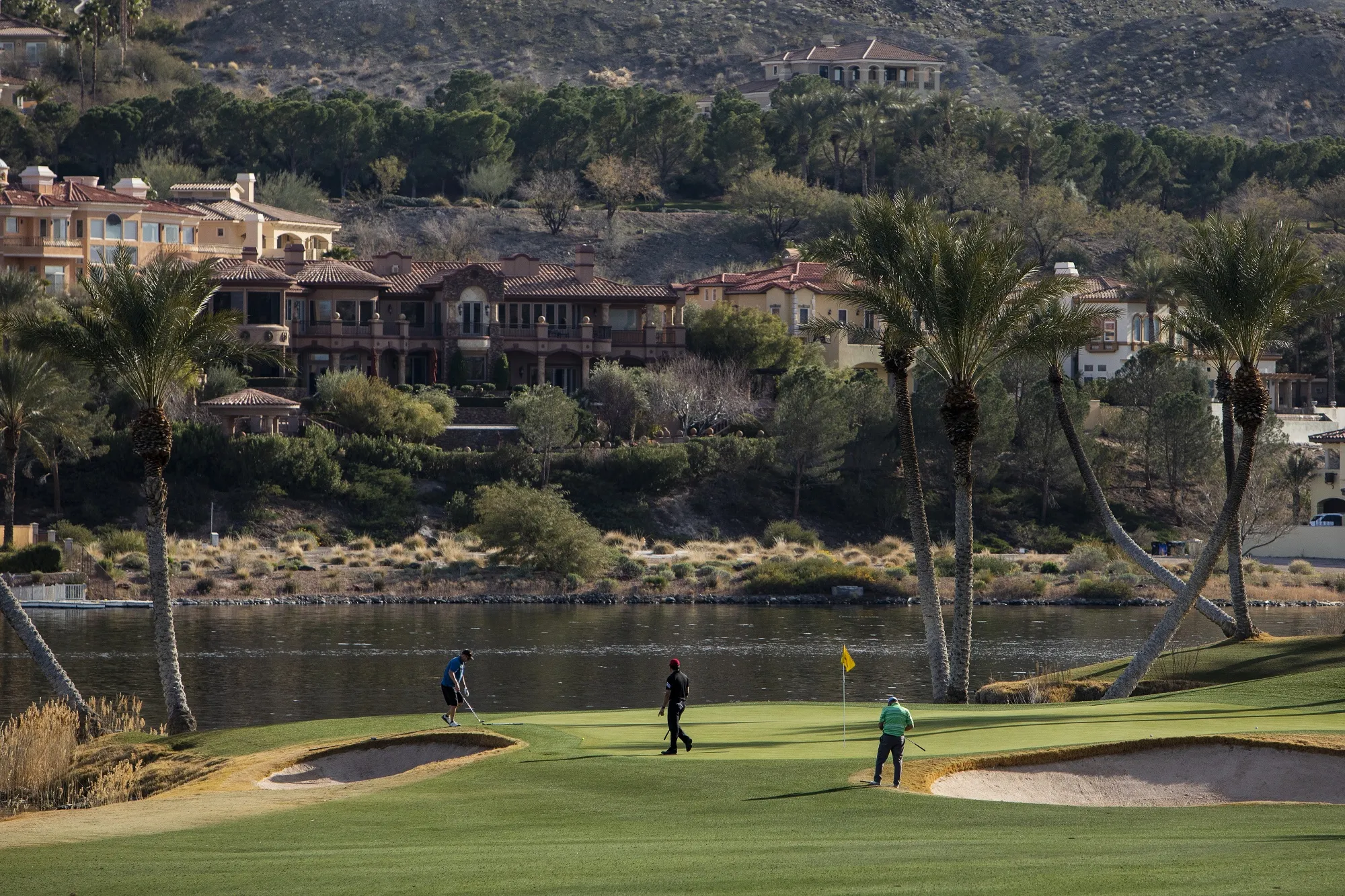 Living the high life.