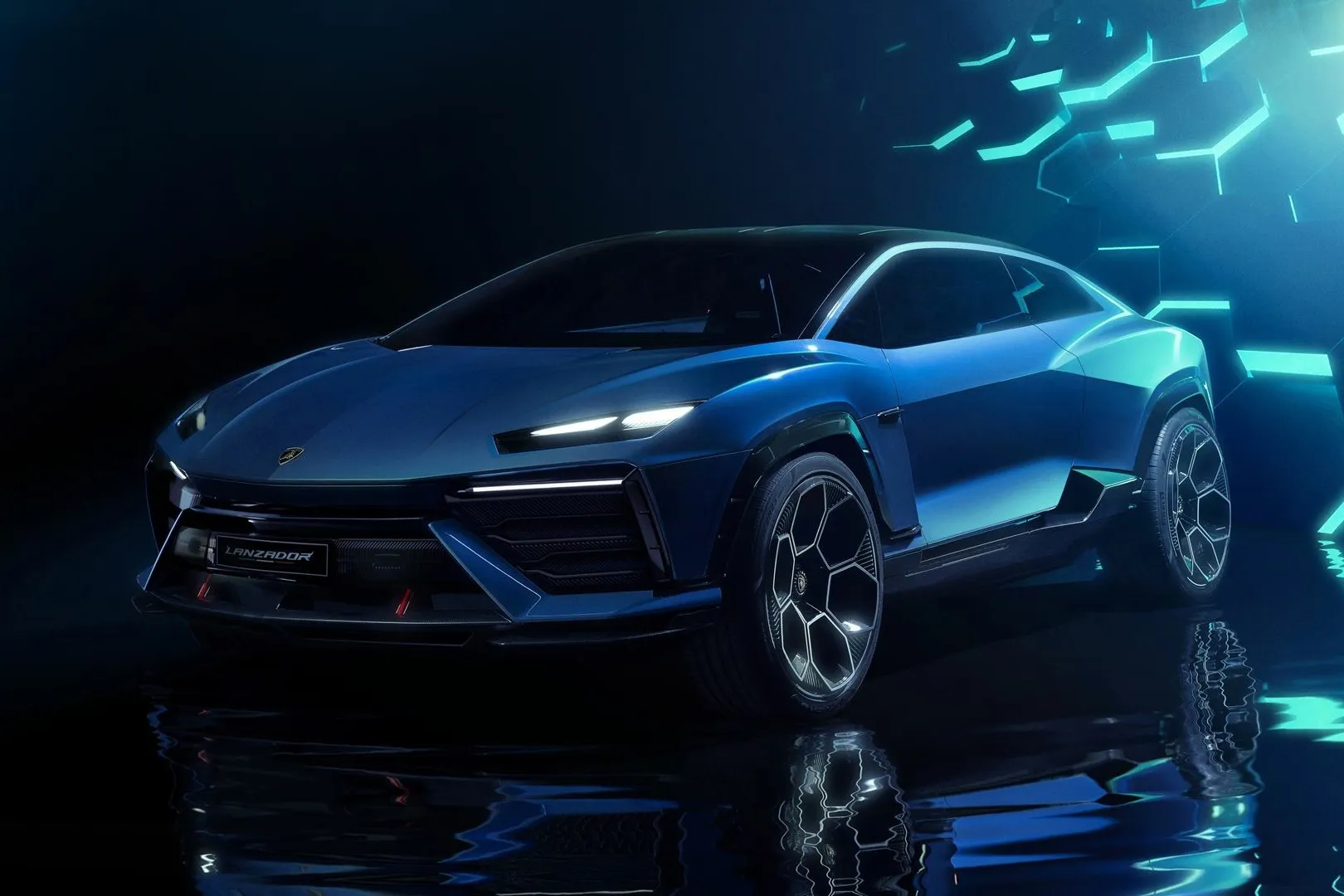 Lamborghini’s Lanzador concept.