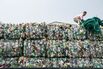 Operations At Recycling Facilities As China's Ban On Waste Products Causes Trash Pile-ups