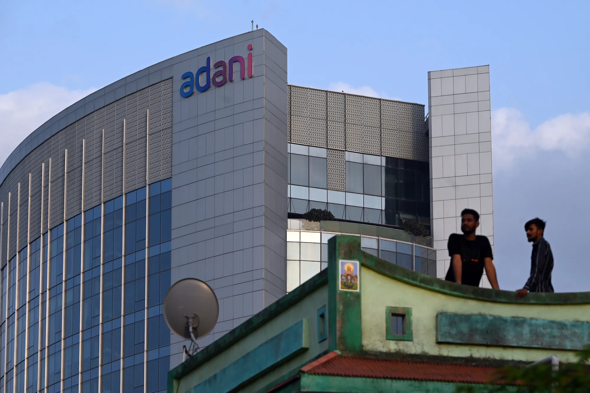 The Adani Group headquarters in Ahmedabad, India.