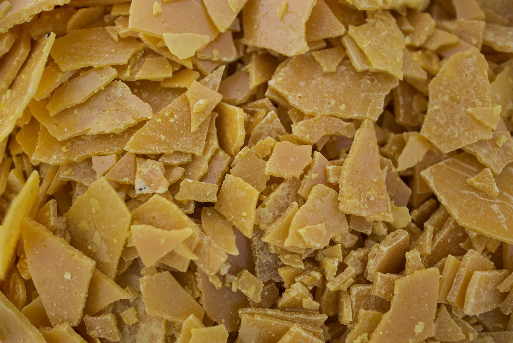 A heap of dry sulfur.&nbsp;