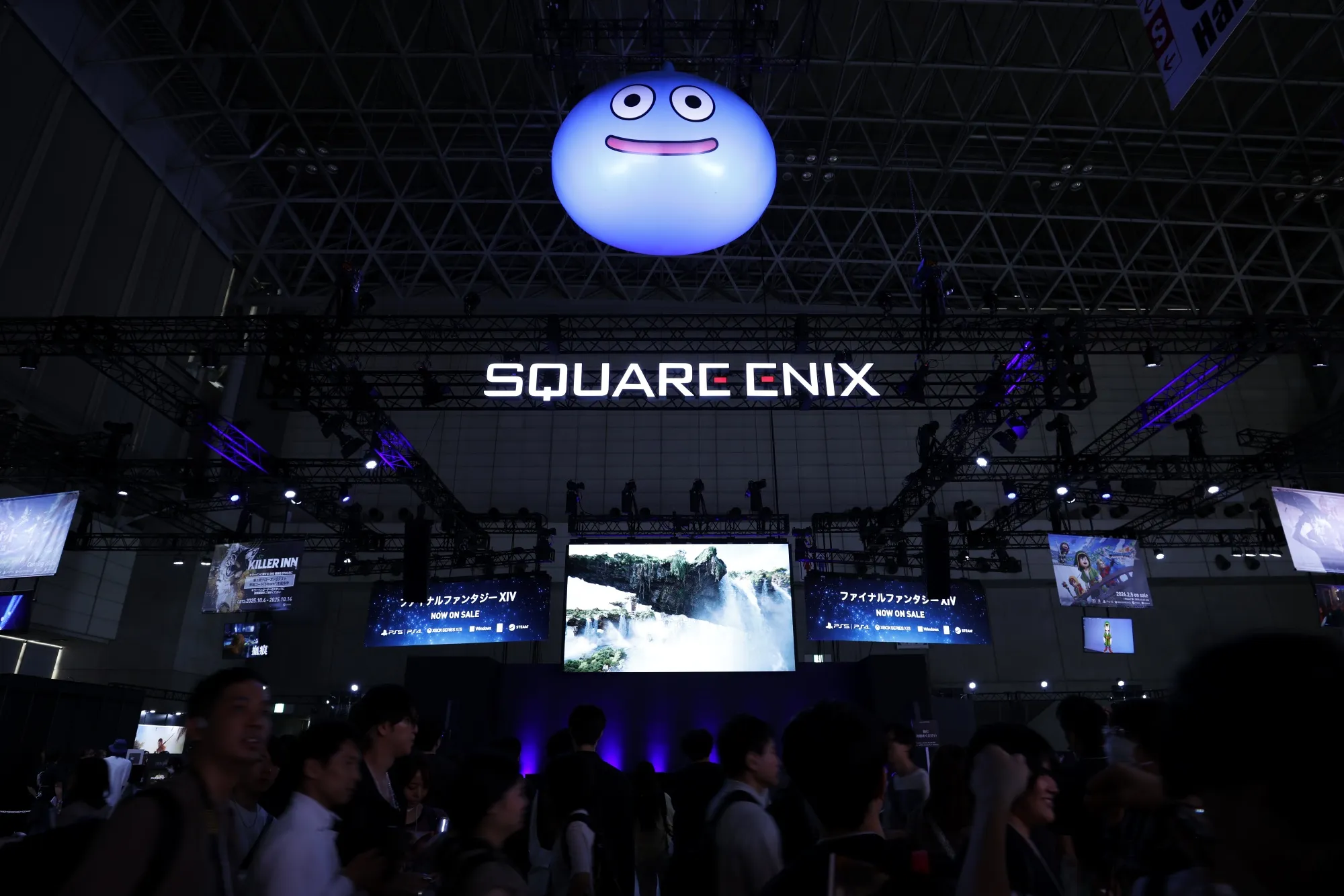 The Square Enix&nbsp;booth at the Tokyo Game Show 2025.