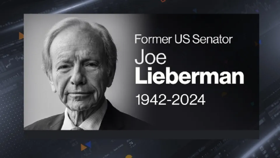 Watch Former Senator Joe Lieberman Dies at 82 - Bloomberg