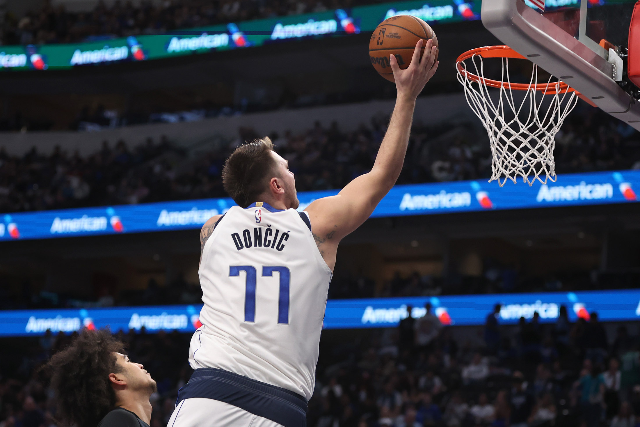 Dončić told an interviewer he’d planned to finish his career in Dallas. “I feel like my heart was broken,” he said. Photographer: Sam Hodde/Getty Images