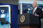 U.S. President Joe Biden, speaking&nbsp;on American manufacturing in Washington, D.C., on Tuesday.