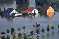 Floods Hit Germany: Northern Elbe River Region