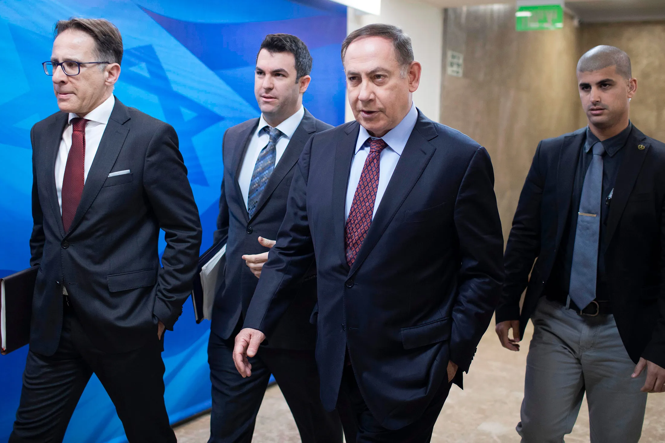Benjamin Netanyahu.
