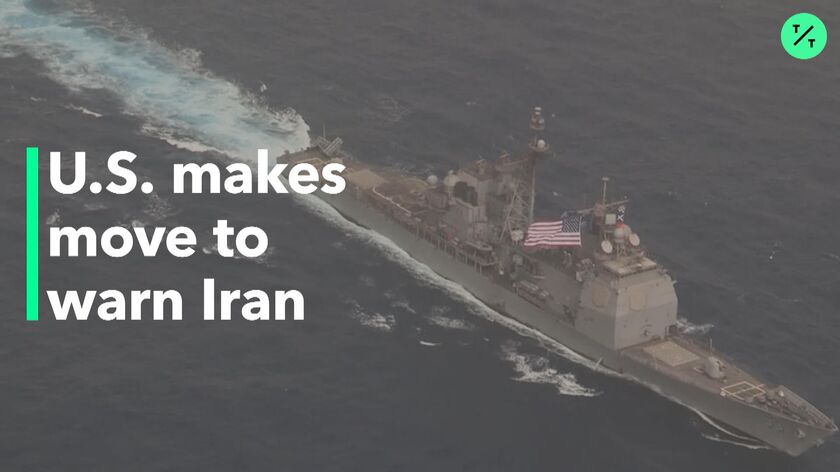 Iran Warning: U.S. Deploys Aircraft Carrier to Middle East - Bloomberg