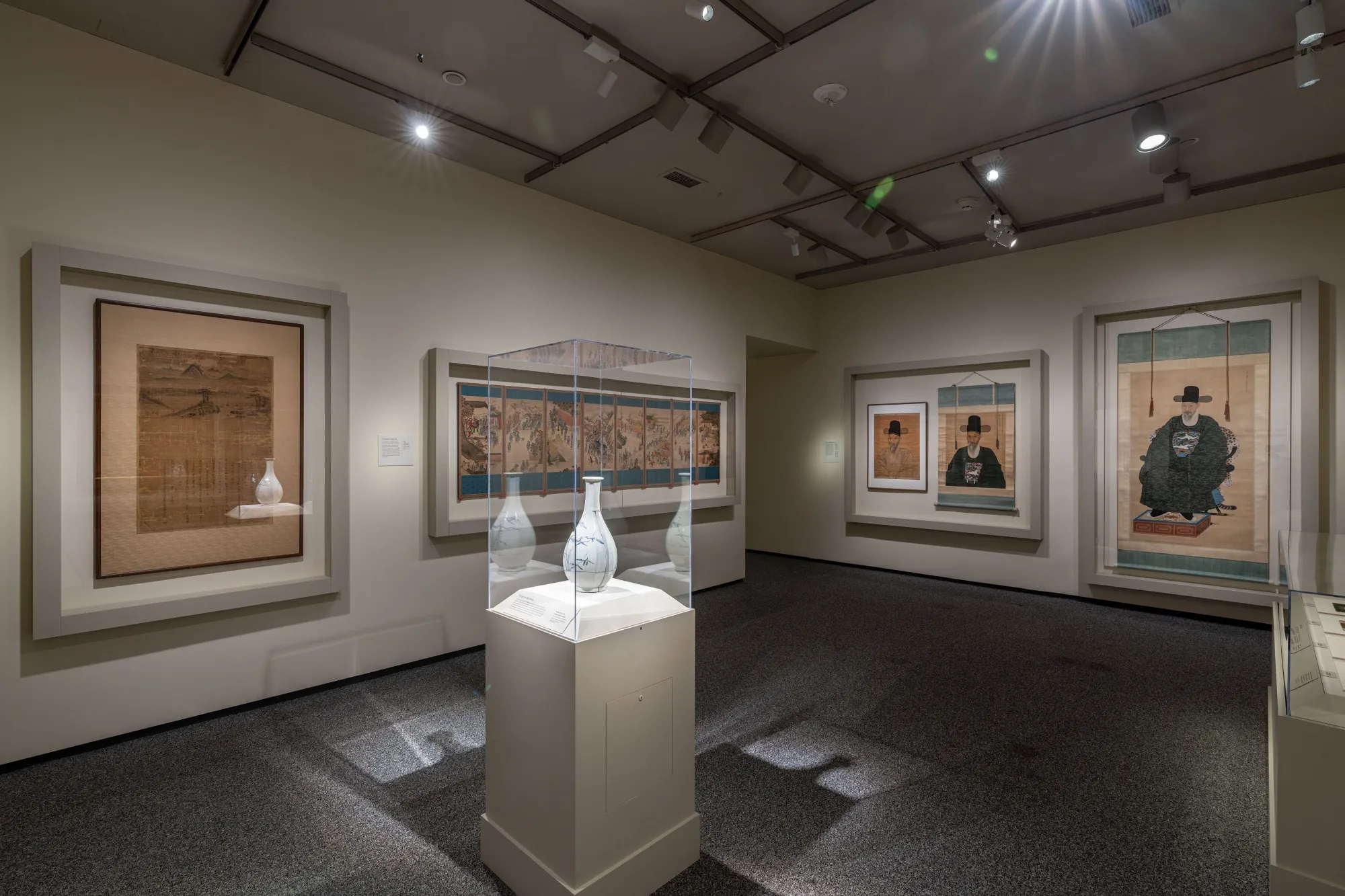 The exhibition ‘Korean Treasures: Collected, Cherished, Shared’.