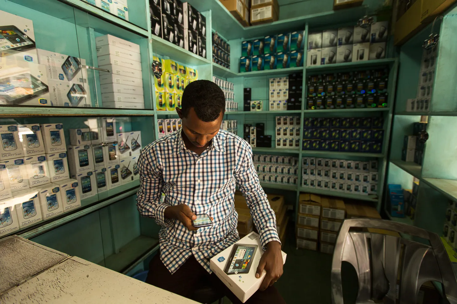 Demand for higher-speed internet connections and data storage is increasing on the continent as hundreds of millions of people start connecting to the internet, mostly using their mobile phones.