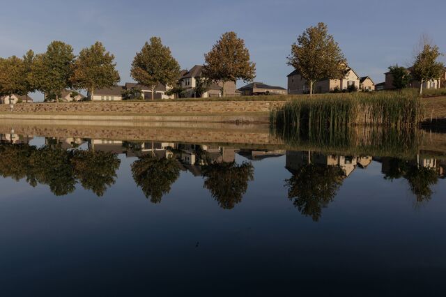 The Inspiration neighborhood development northeast of Dallas, TX is photographed on August 23, 2023.