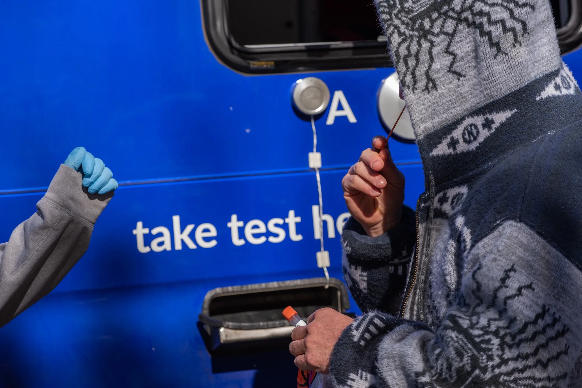 A Curative Covid-19 Testing Site As Cases Rise In New Mexico