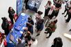 A job fair in Sunrise, Florida, US.