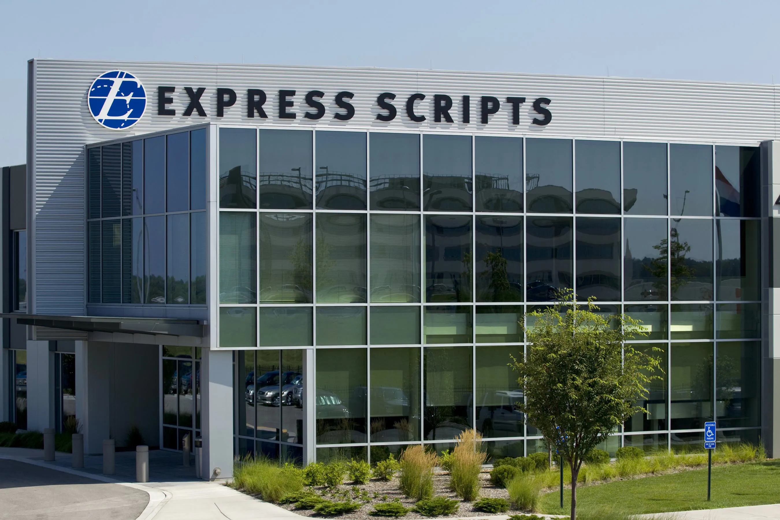 Express Scripts Inc.'s headquarters in St. Louis, Missouri.