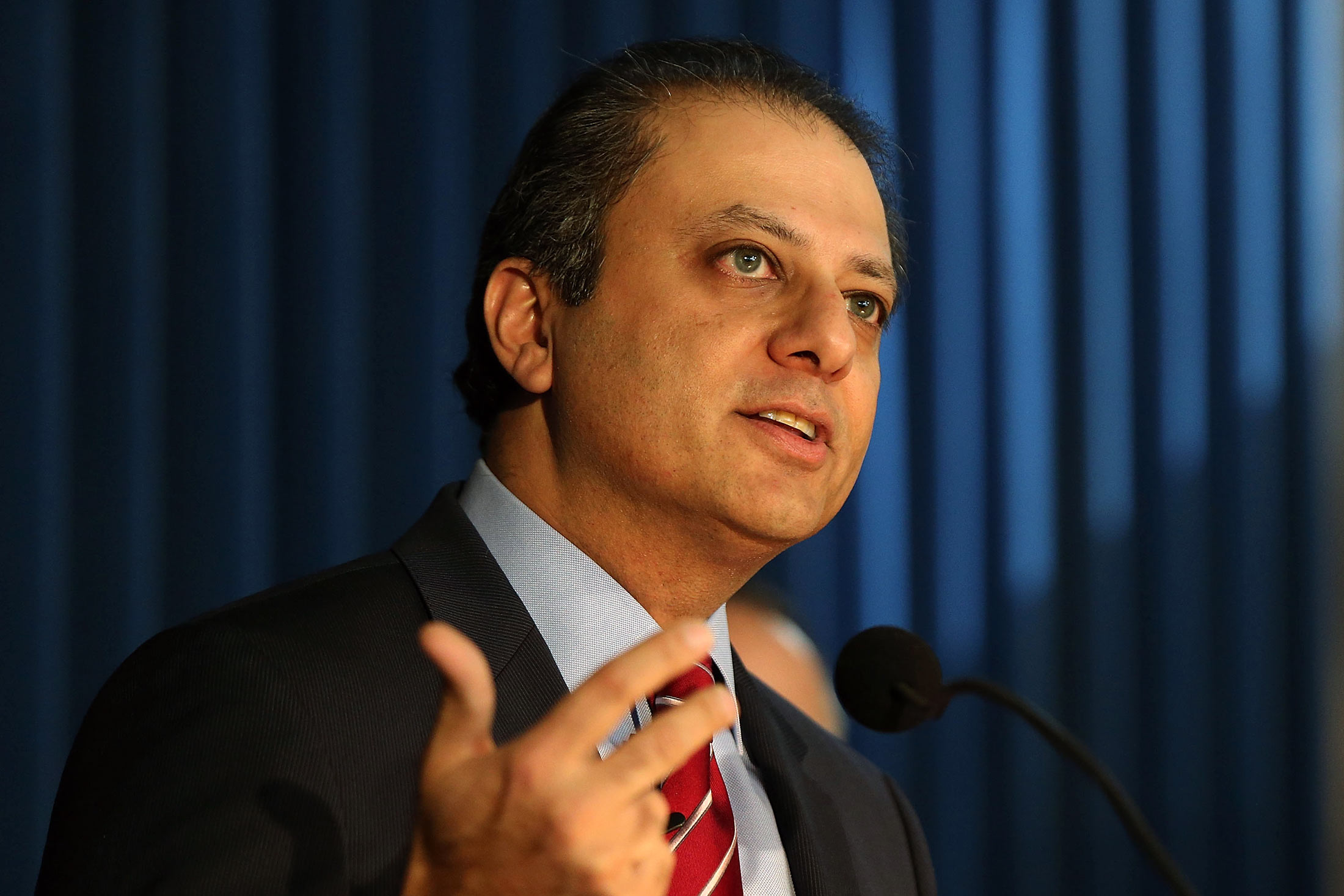 Preet Bharara, U.S. Attorney for the Southern District of New York.
