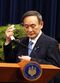 Prime Minister Yoshihide Suga News Conference As Japan Considering Virus Emergency